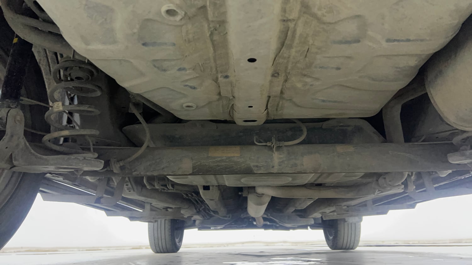 Used 2018 Tata Nexon XZA Plus Diesel Diesel Automatic extra REAR UNDERBODY VIEW (TAKEN FROM REAR)