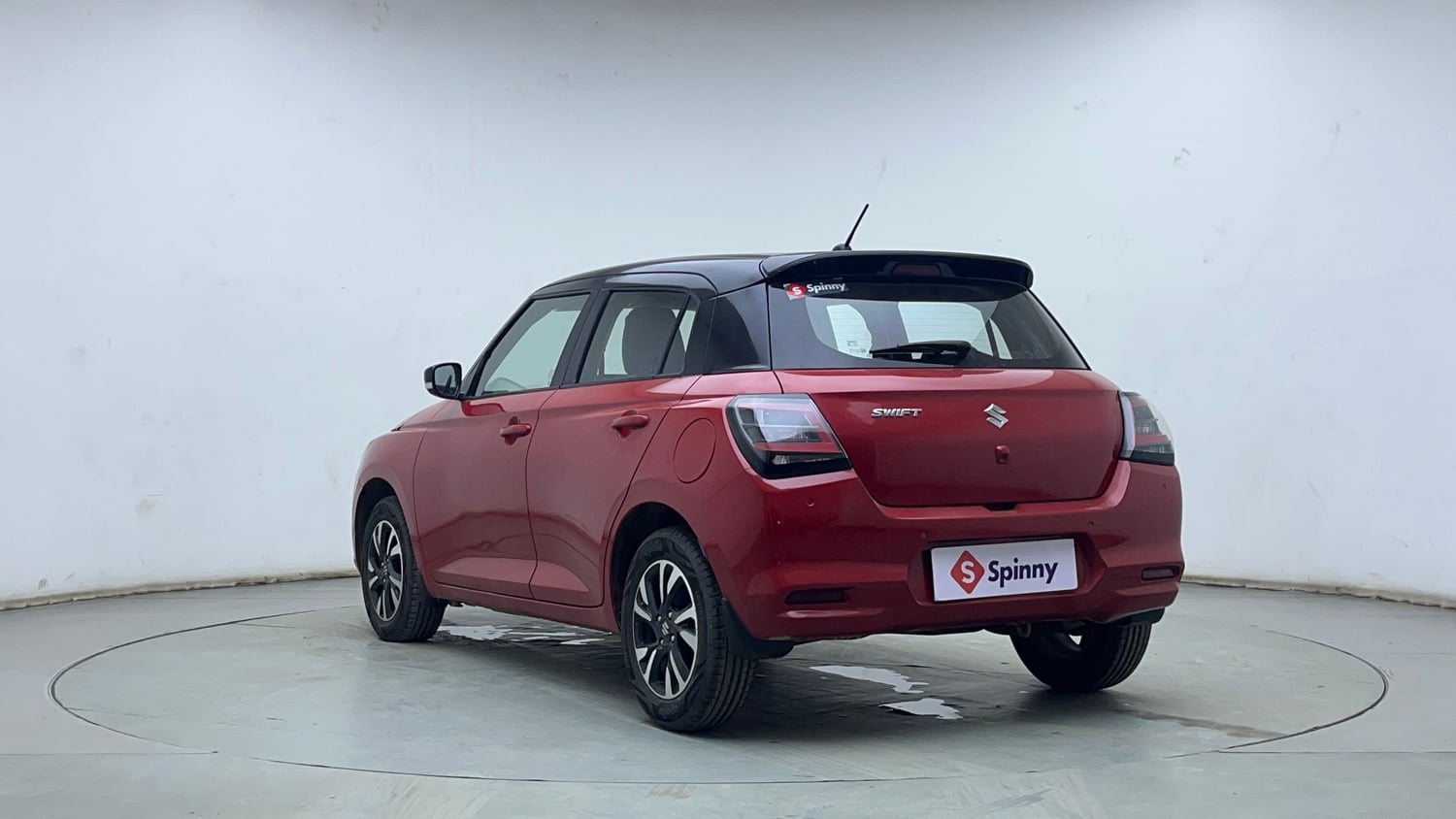Used 2024 Maruti Suzuki Swift ZXi Plus Dual Tone AMT Petrol Automatic exterior LEFT REAR CORNER VIEW