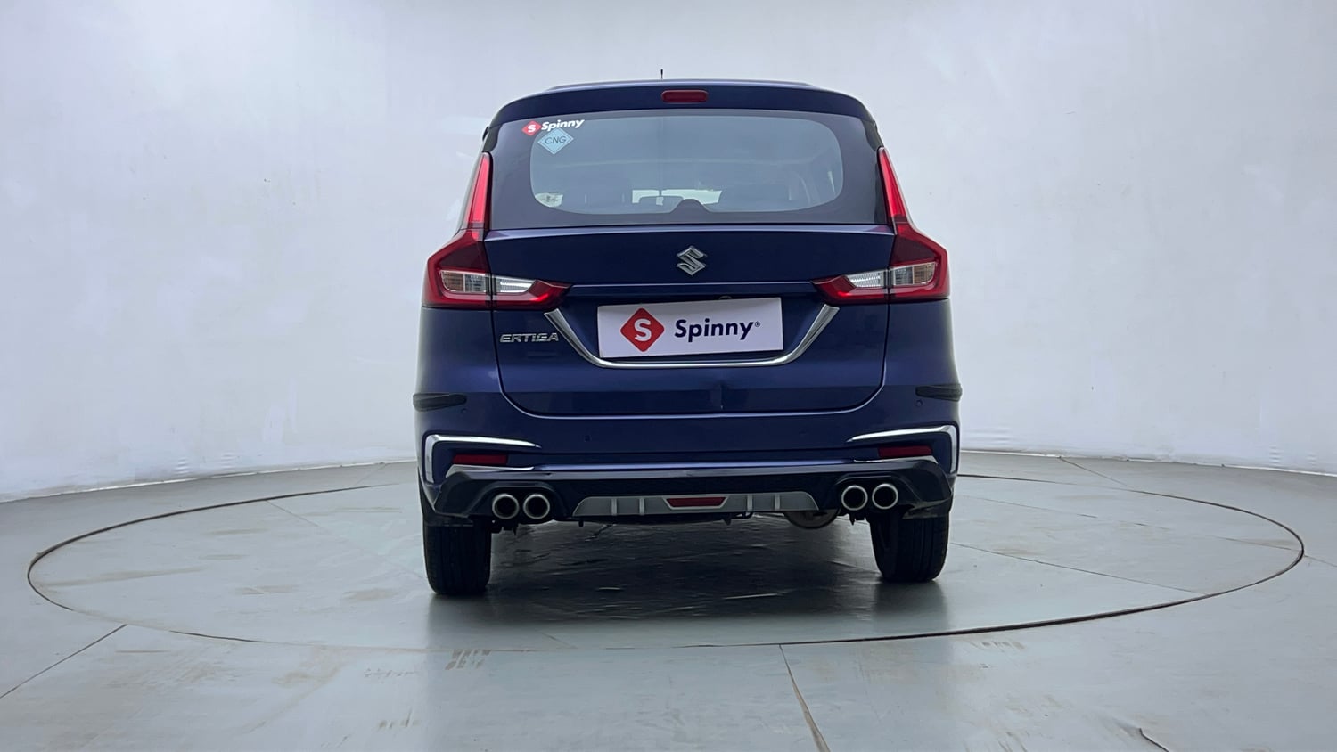 Used 2021 Maruti Suzuki Ertiga VXi CNG Cng Manual exterior BACK VIEW
