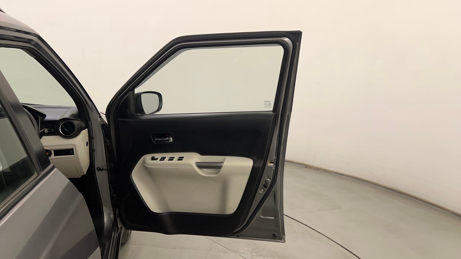 Used 2021 Maruti Suzuki Ignis Zeta 1.2 AMT Petrol Automatic interior RIGHT FRONT DOOR OPEN VIEW