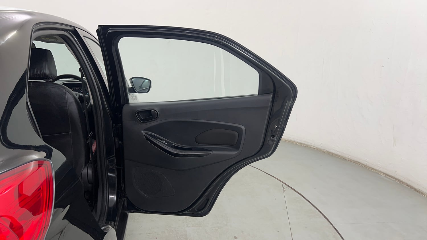 Used 2017 Ford Figo Titanium 1.2 Ti-VCT Petrol Manual interior RIGHT REAR DOOR OPEN VIEW