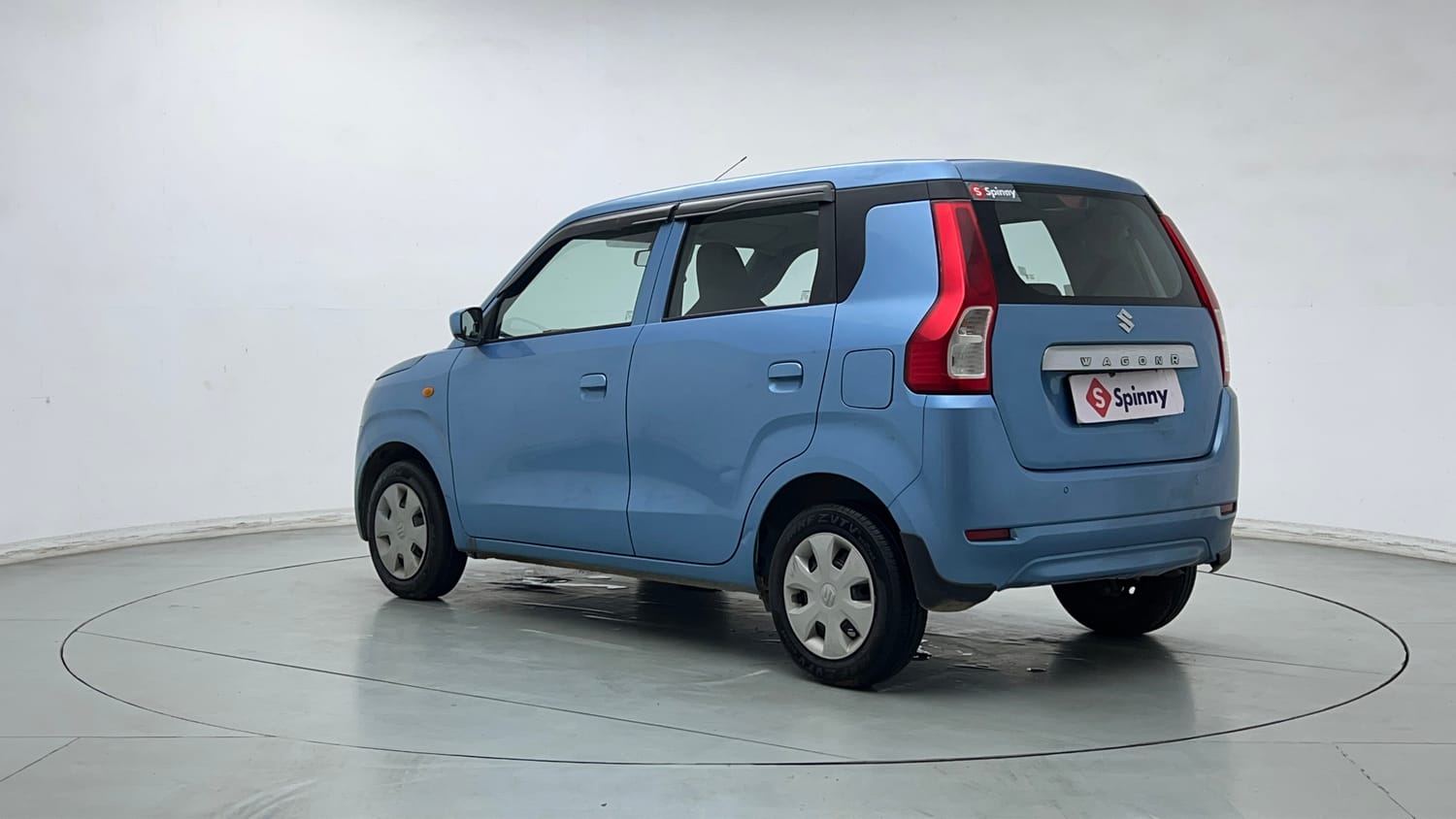 Used 2022 Maruti Suzuki Wagon R VXI 1.0 CNG Cng Manual exterior LEFT REAR CORNER VIEW