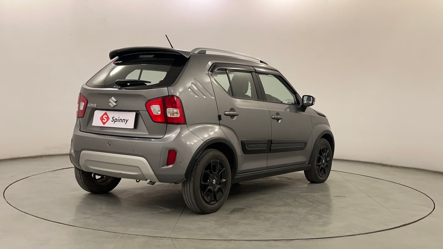 Used 2021 Maruti Suzuki Ignis Zeta 1.2 AMT Petrol Automatic exterior RIGHT REAR CORNER VIEW