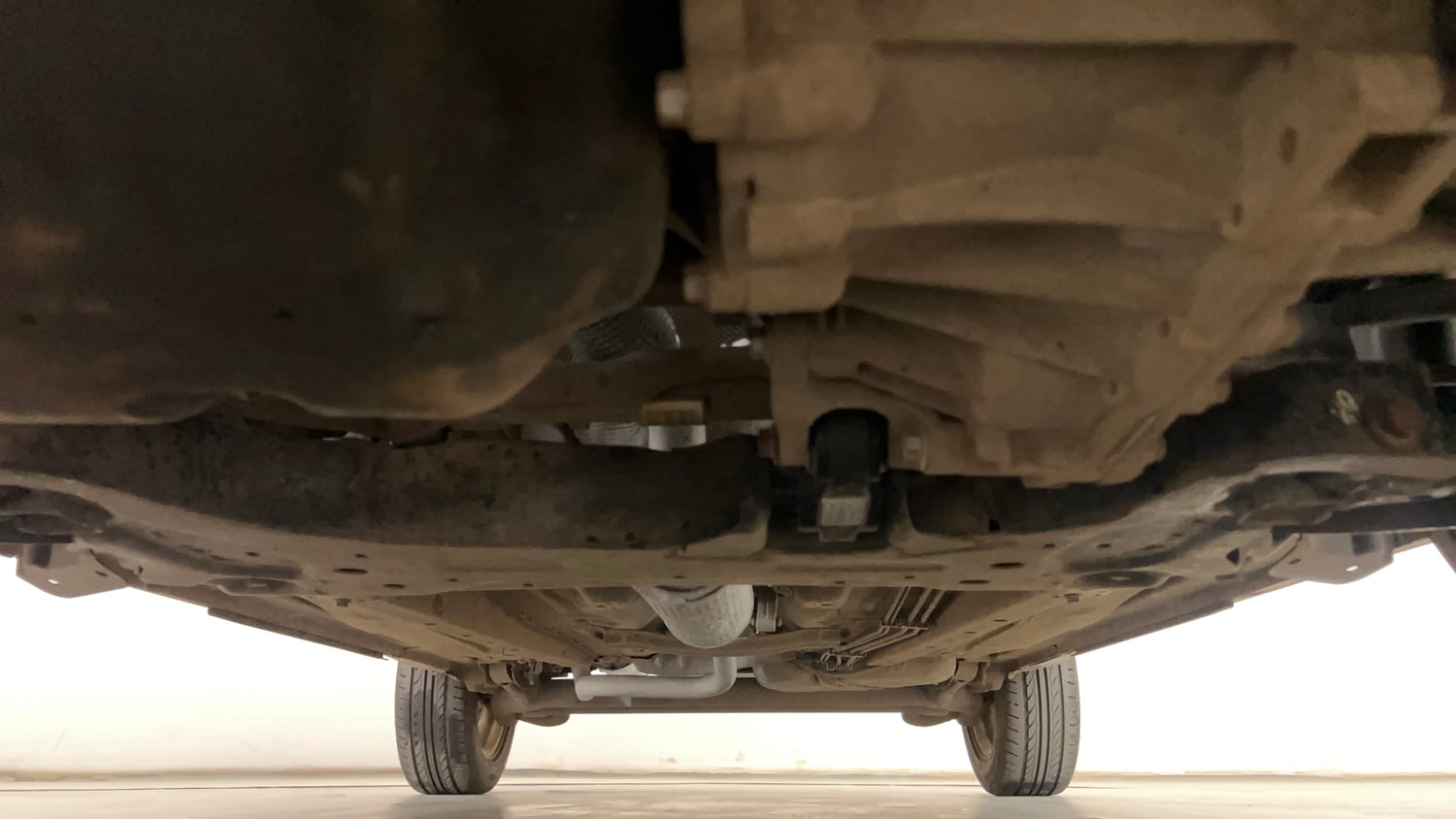 Used 2018 Ford EcoSport Titanium 1.5L Ti-VCT Petrol Manual extra FRONT LEFT UNDERBODY VIEW