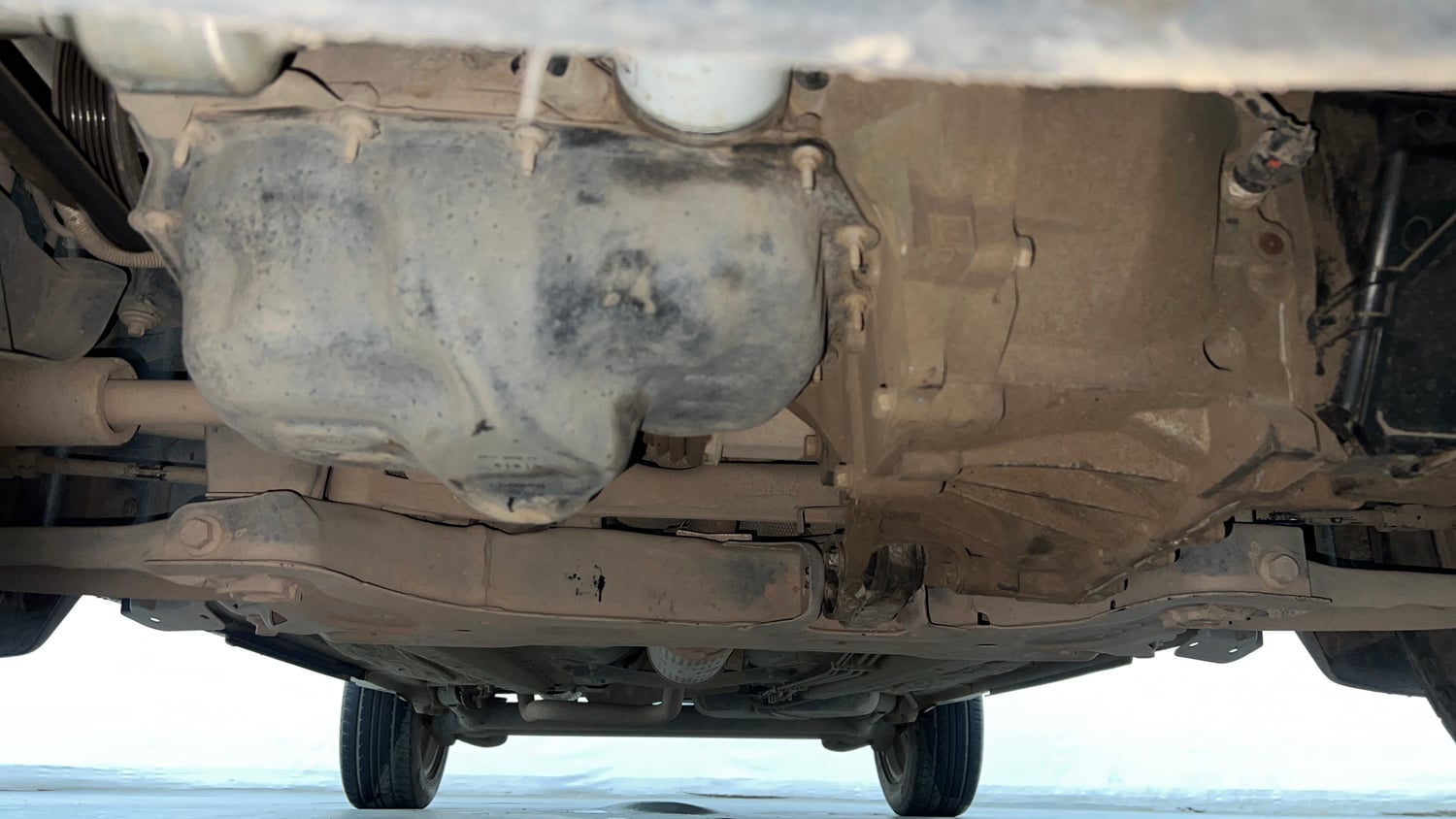 Used 2019 Ford EcoSport Titanium 1.5L Ti-VCT Petrol Manual extra FRONT LEFT UNDERBODY VIEW