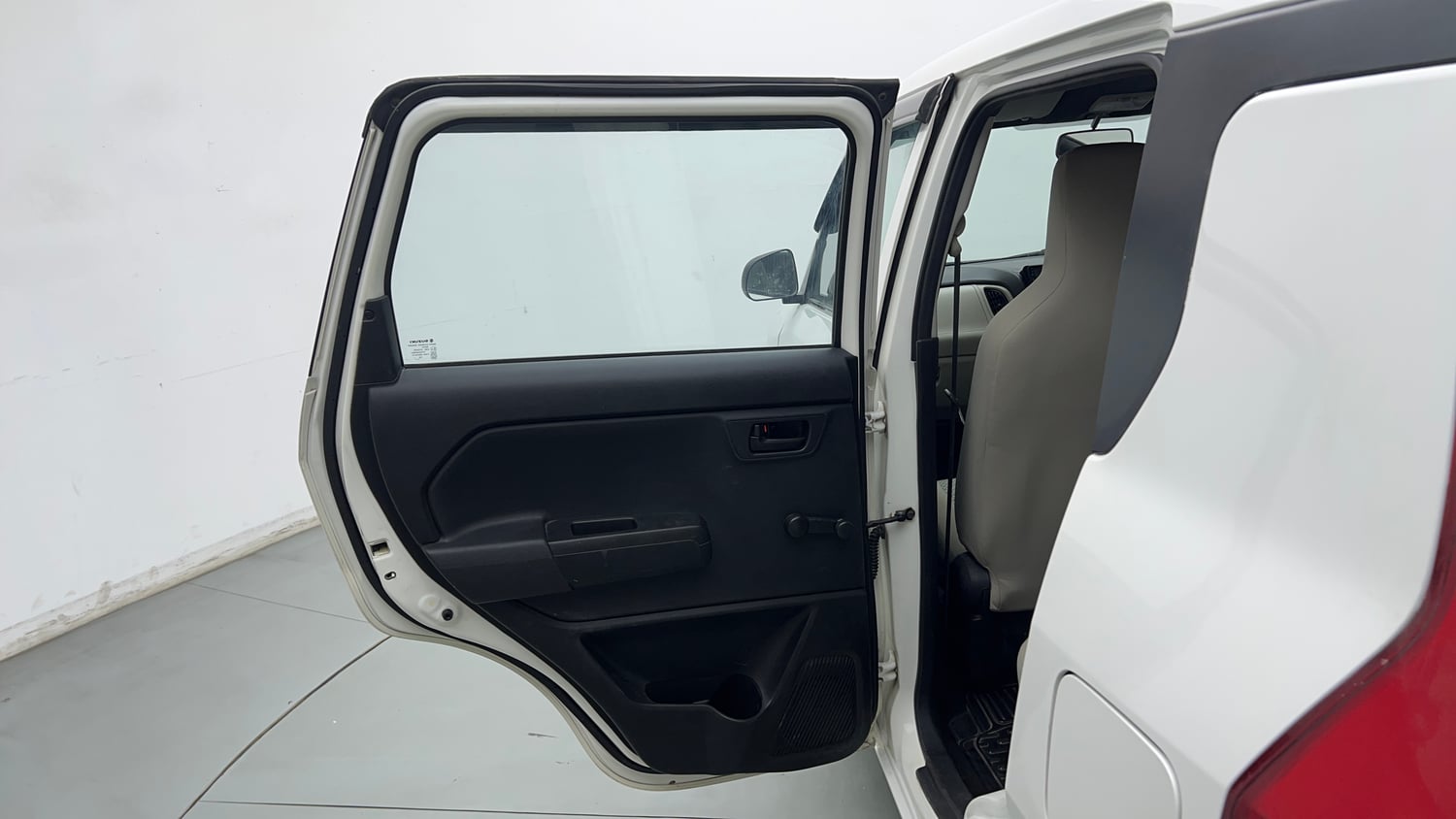 Used 2021 Maruti Suzuki Wagon R LXi (O) 1.0 CNG Cng Manual interior LEFT REAR DOOR OPEN VIEW