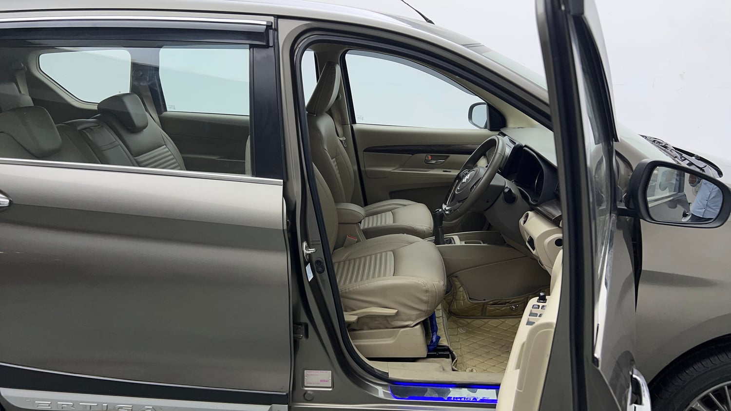 Used 2021 Maruti Suzuki New Ertiga ZXi Plus Petrol Manual interior RIGHT SIDE FRONT DOOR CABIN VIEW