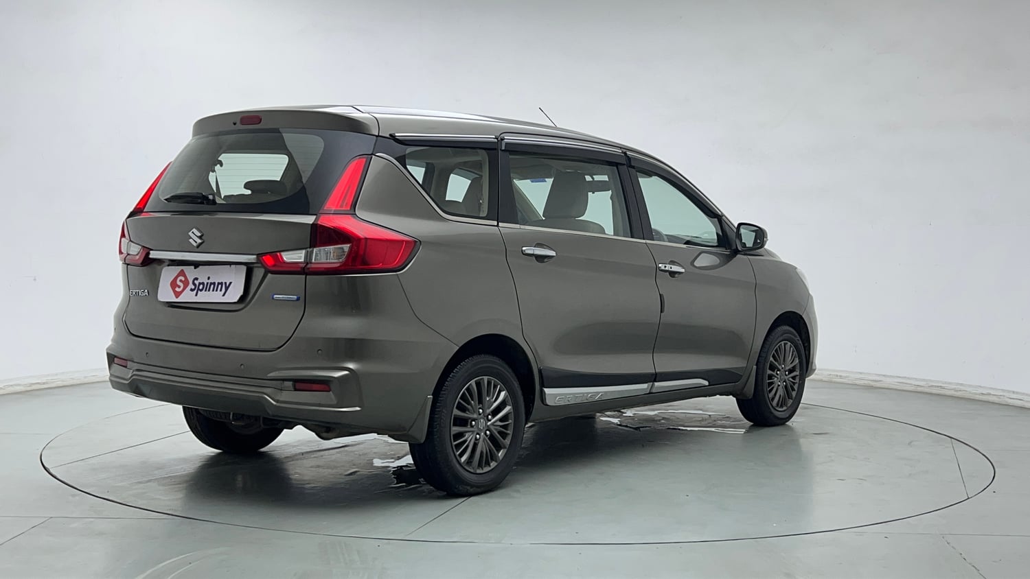 Used 2021 Maruti Suzuki New Ertiga ZXi Plus Petrol Manual exterior RIGHT REAR CORNER VIEW