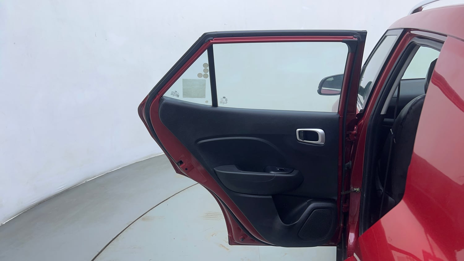 Used 2019 Hyundai Venue SX Plus 1.0 Turbo DCT Petrol Automatic interior LEFT REAR DOOR OPEN VIEW