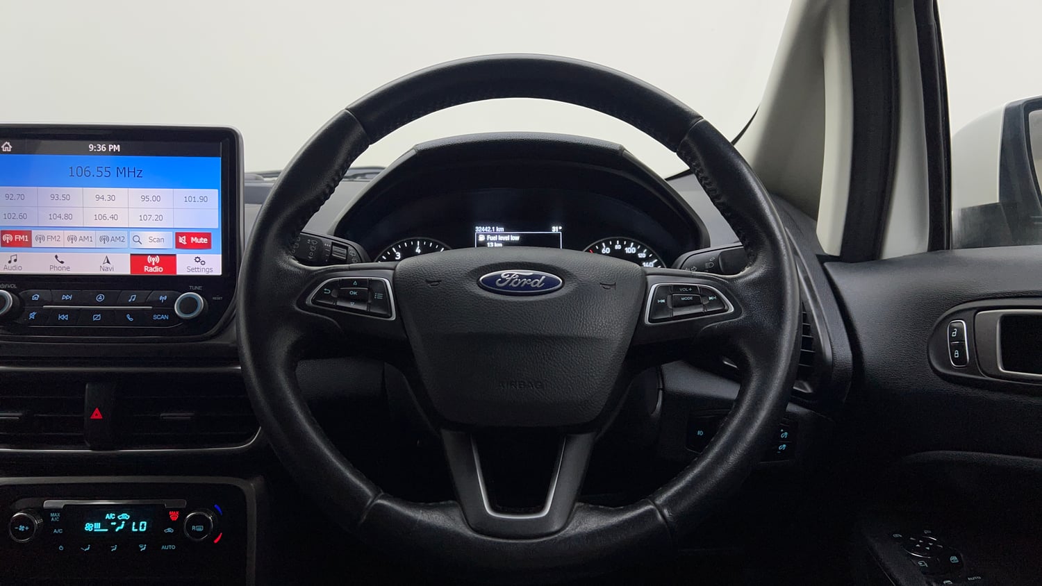 Used 2019 Ford EcoSport Titanium 1.5L Ti-VCT Petrol Manual interior STEERING VIEW