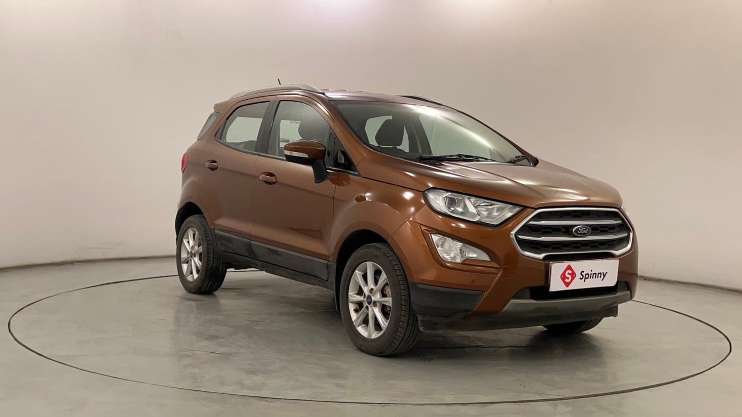 Used 2018 Ford EcoSport Titanium 1.5L Ti-VCT Petrol Manual exterior RIGHT FRONT CORNER VIEW