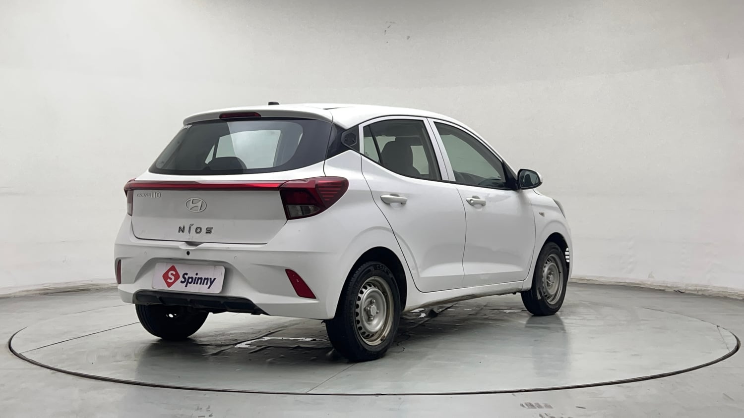 Used 2024 Hyundai Grand i10 Nios Era 1.2 Kappa Petrol Manual exterior RIGHT REAR CORNER VIEW