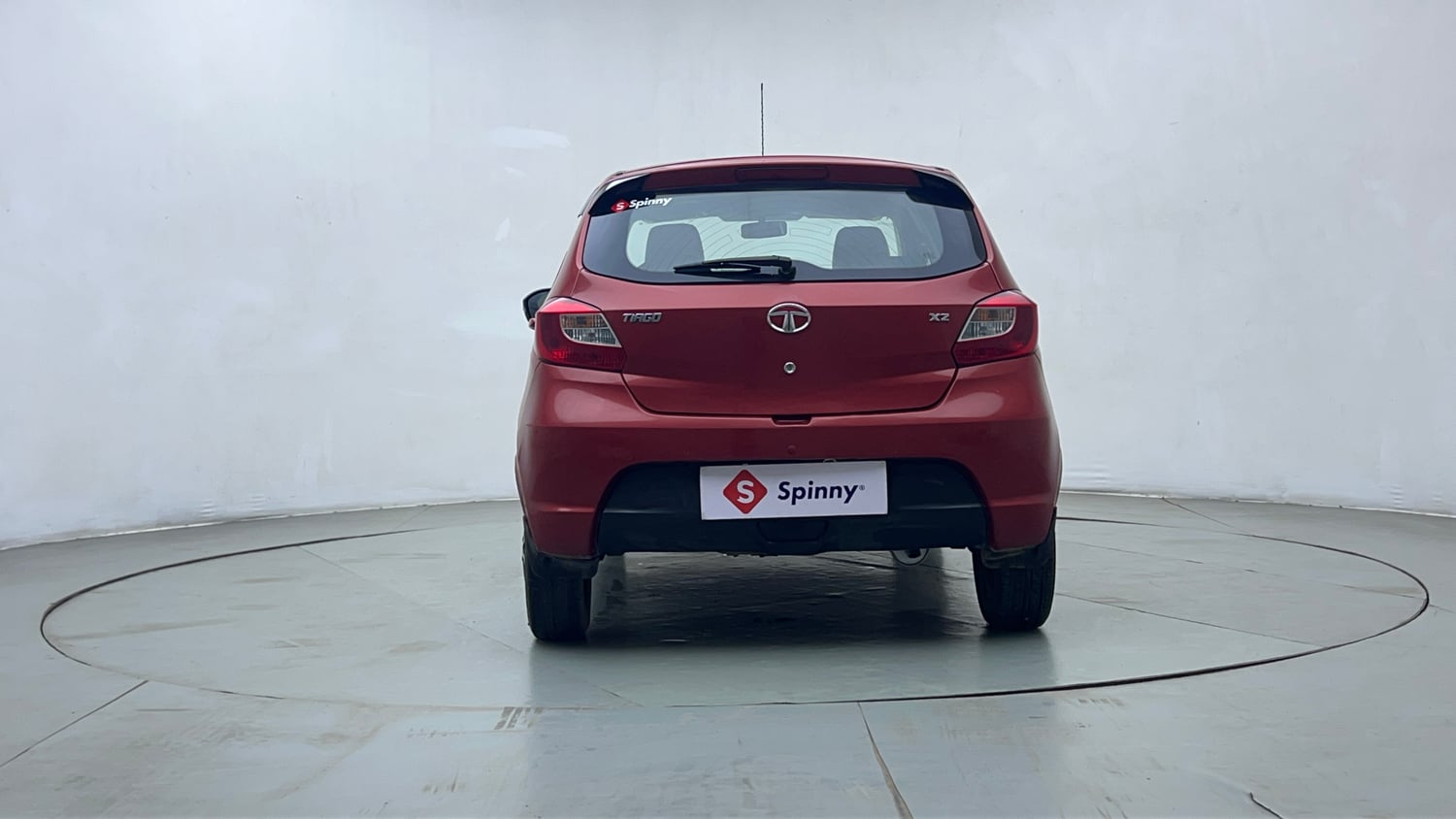 Used 2019 Tata Tiago Revotron XZ w/o Alloy Petrol Manual exterior BACK VIEW