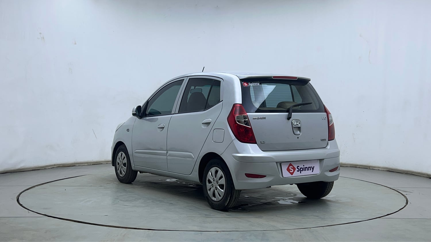 Used 2012 Hyundai i10 Sportz 1.2 Kappa2 Petrol Manual exterior LEFT REAR CORNER VIEW