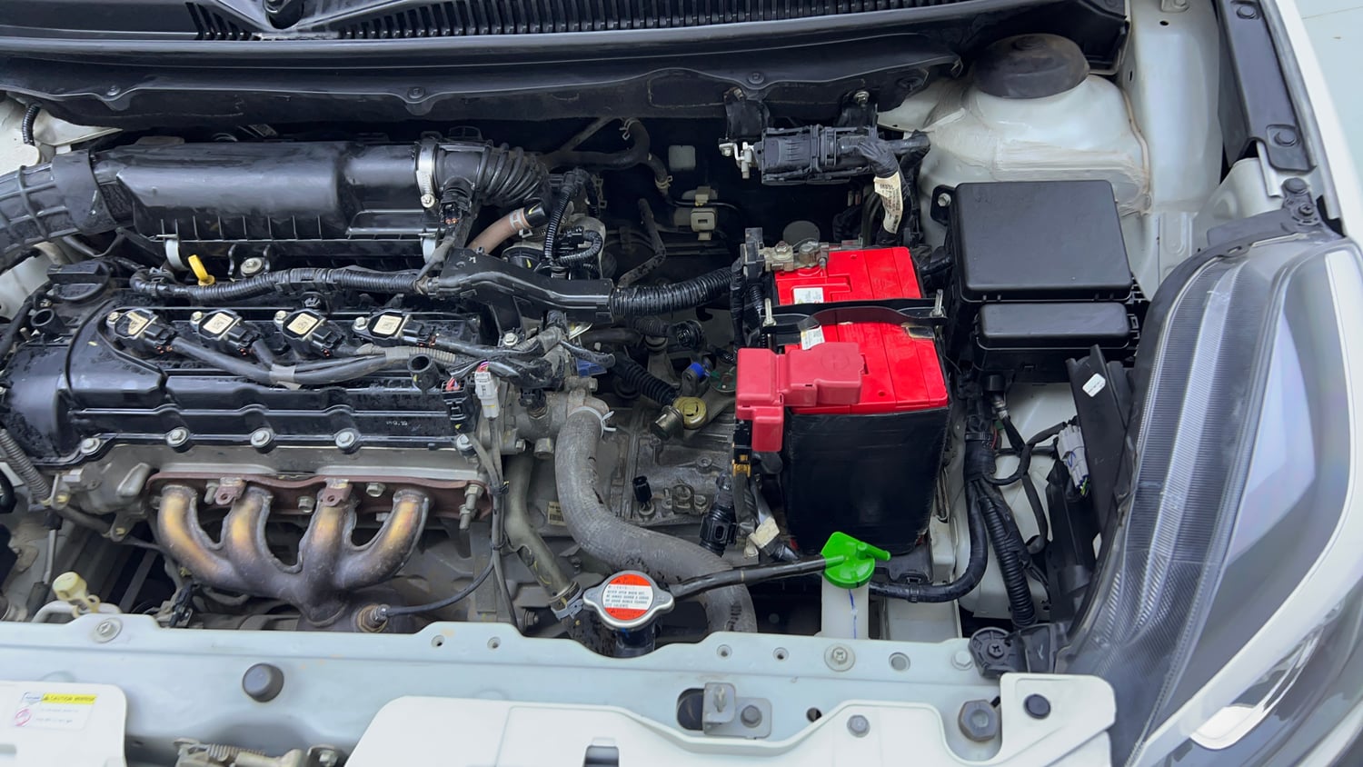 Used 2019 Maruti Suzuki Baleno Zeta Petrol Manual engine ENGINE LEFT SIDE VIEW
