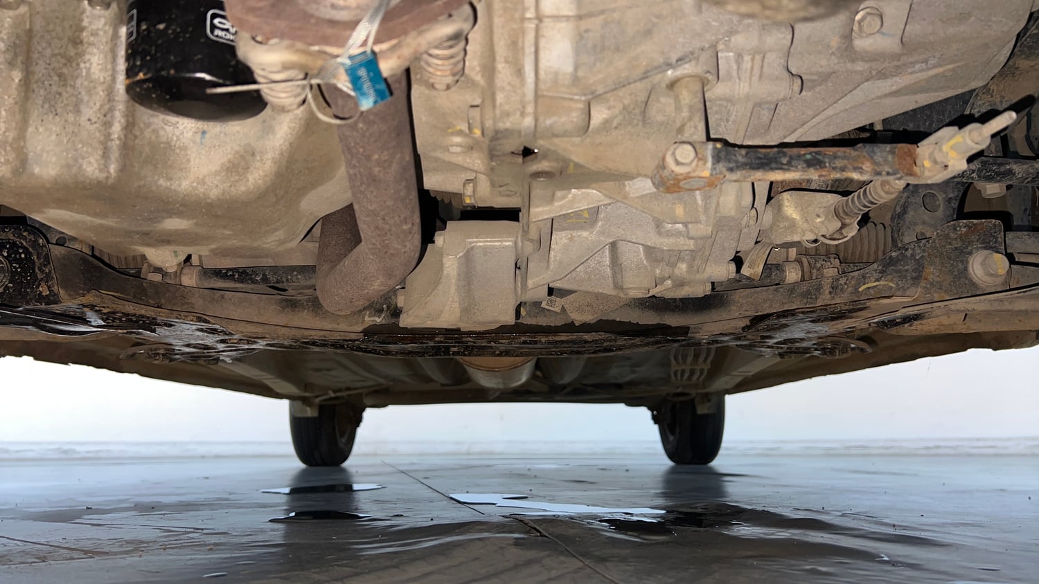Used 2022 Maruti Suzuki Wagon R VXI 1.0 CNG Cng Manual extra FRONT LEFT UNDERBODY VIEW