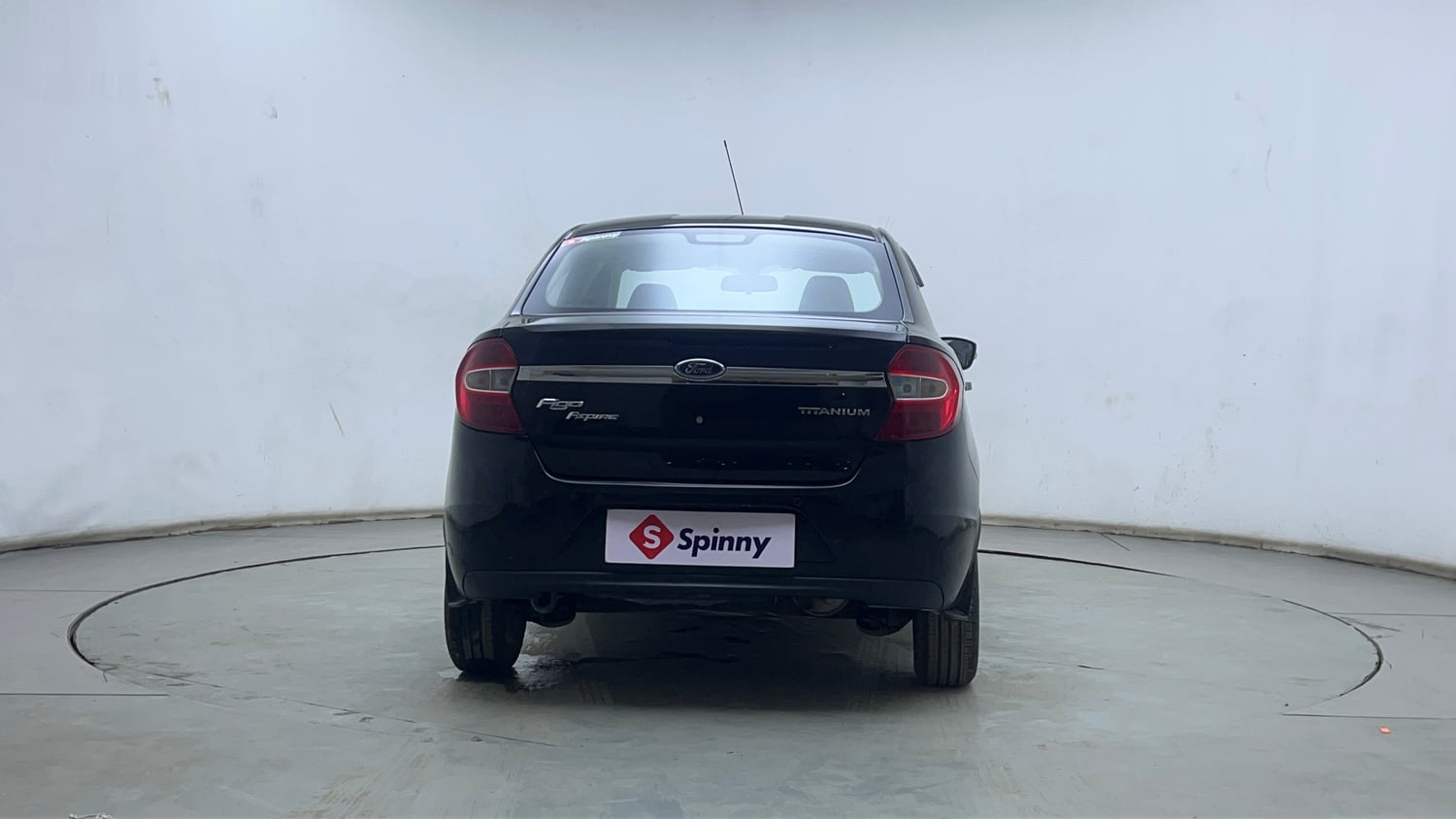 Used 2017 Ford Figo Aspire Titanium 1.2 Ti-VCT Petrol Manual exterior BACK VIEW