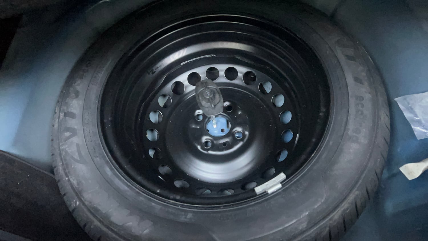 Used 2022 Maruti Suzuki Baleno Zeta Petrol Manual tyres SPARE TYRE VIEW