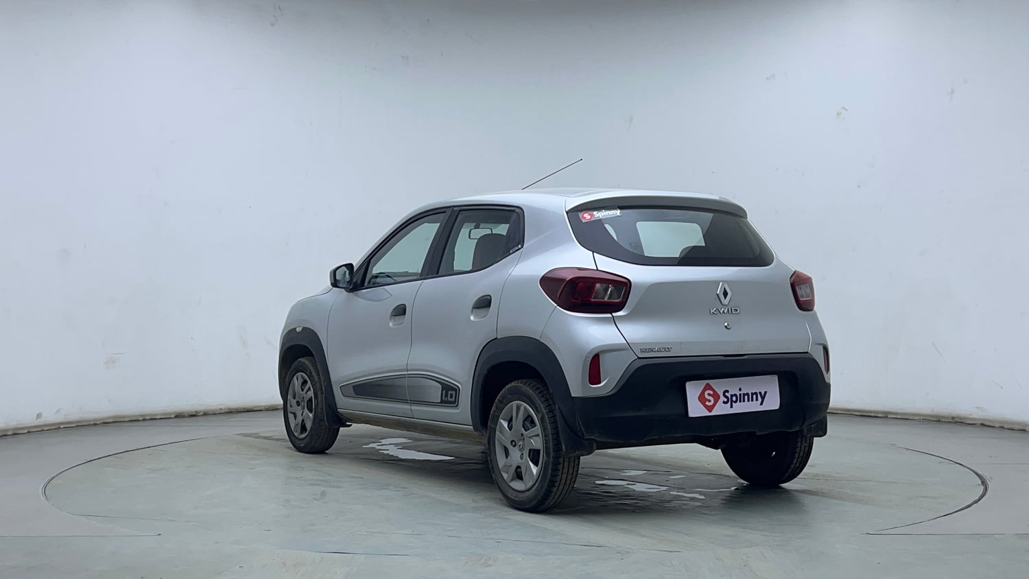 Used 2021 Renault Kwid RXT 1.0 Opt Petrol Manual exterior LEFT REAR CORNER VIEW