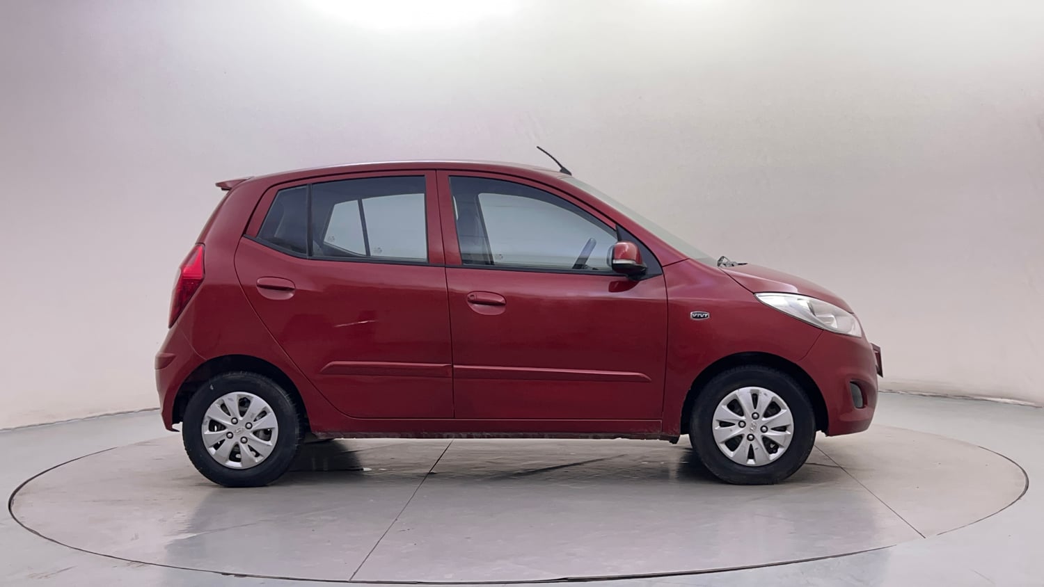 Used 2013 Hyundai i10 Sportz 1.2 AT Kappa2 Petrol Automatic exterior RIGHT SIDE VIEW