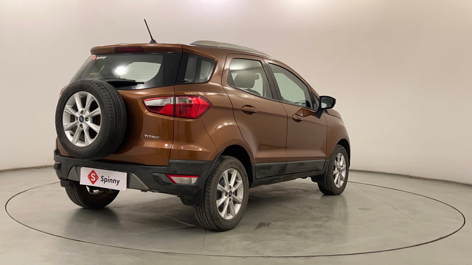 Used 2018 Ford EcoSport Titanium 1.5L Ti-VCT Petrol Manual exterior RIGHT REAR CORNER VIEW
