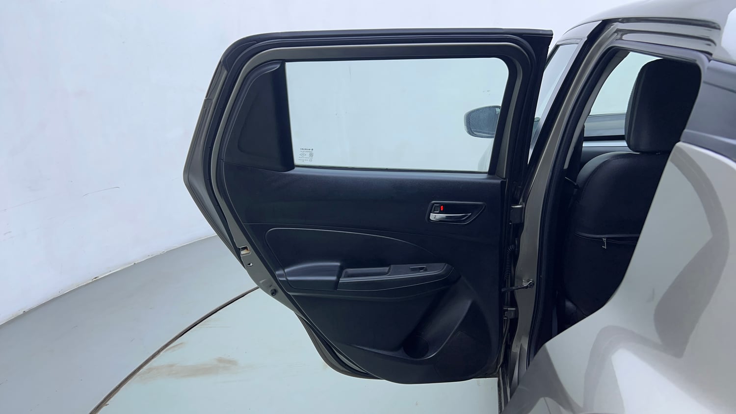 Used 2018 Maruti Suzuki Swift VXi AMT Petrol Automatic interior LEFT REAR DOOR OPEN VIEW