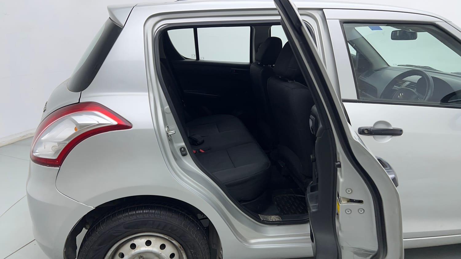 Used 2013 Maruti Suzuki Swift LXi Petrol Manual interior RIGHT SIDE REAR DOOR CABIN VIEW