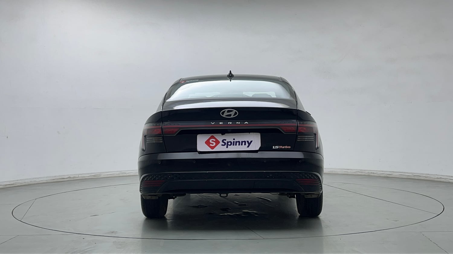 Used 2023 Hyundai Verna SX (O) 1.5 Turbo Petrol DCT Petrol Automatic exterior BACK VIEW