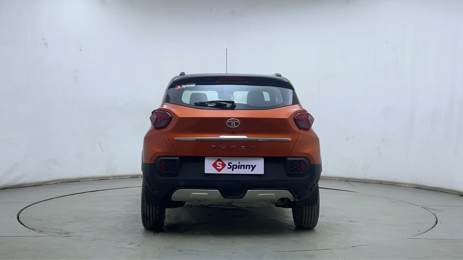 Used 2023 Tata Punch Creative Dual Tone AMT Petrol Automatic exterior BACK VIEW