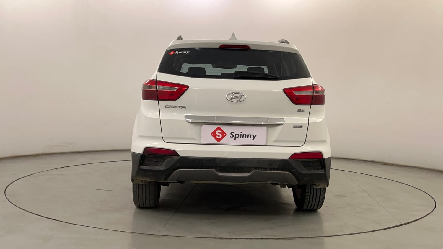 Used 2018 Hyundai Creta SX Plus 1.6 AT CRDI Diesel Automatic exterior BACK VIEW