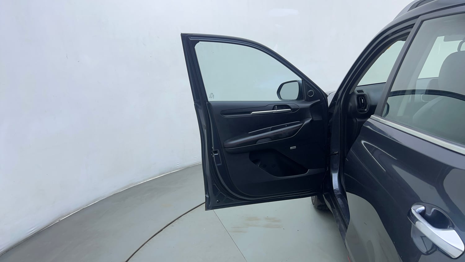 Used 2020 Kia Sonet GTX Plus 1.5 AT Diesel Automatic interior LEFT FRONT DOOR OPEN VIEW