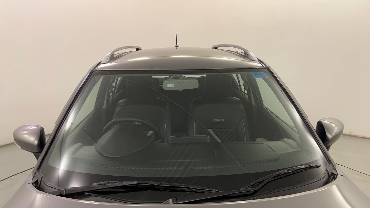 Used 2021 Maruti Suzuki Ignis Zeta 1.2 AMT Petrol Automatic exterior FRONT WINDSHIELD VIEW