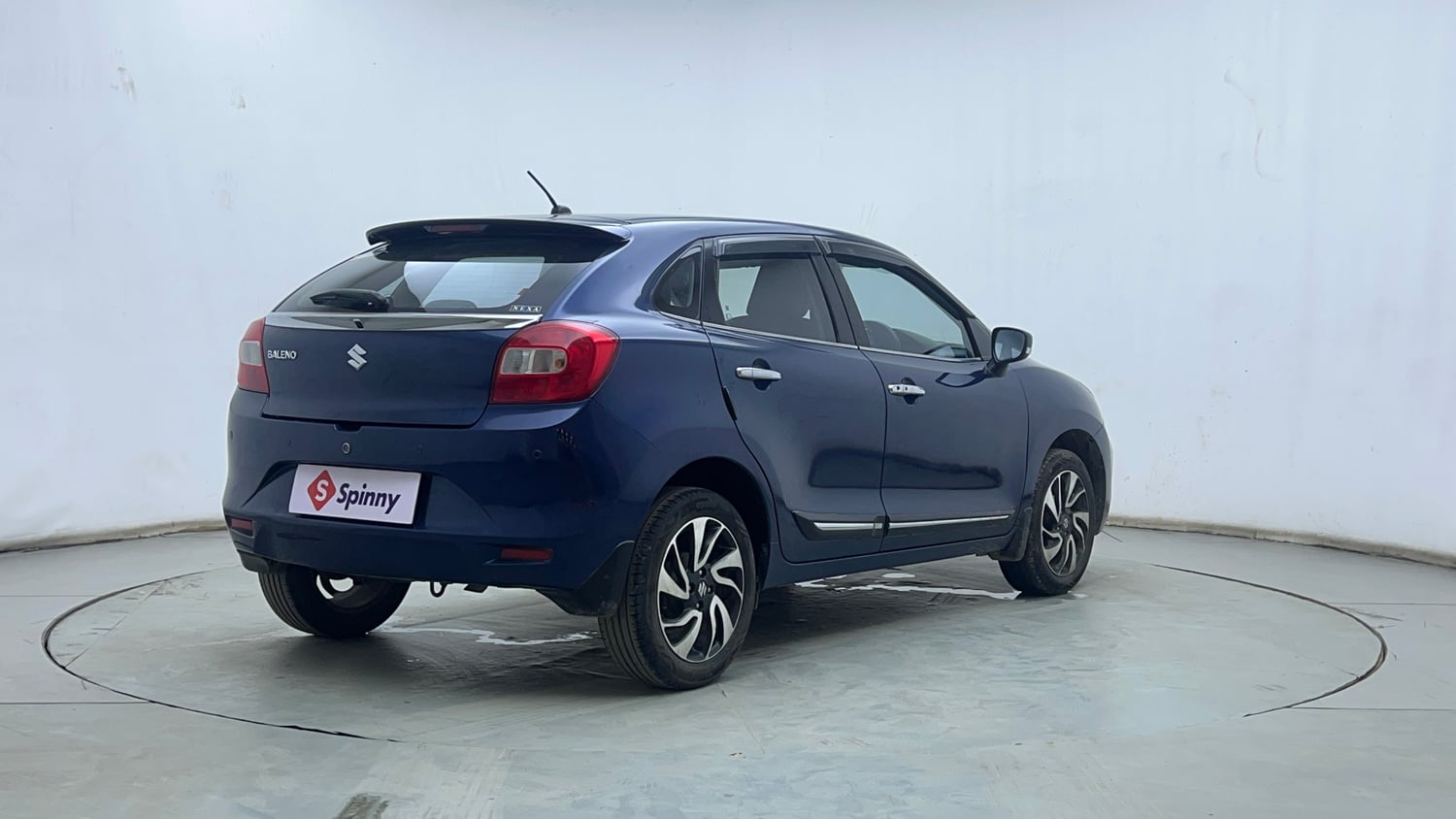 Used 2022 Maruti Suzuki Baleno Zeta Petrol Manual exterior RIGHT REAR CORNER VIEW