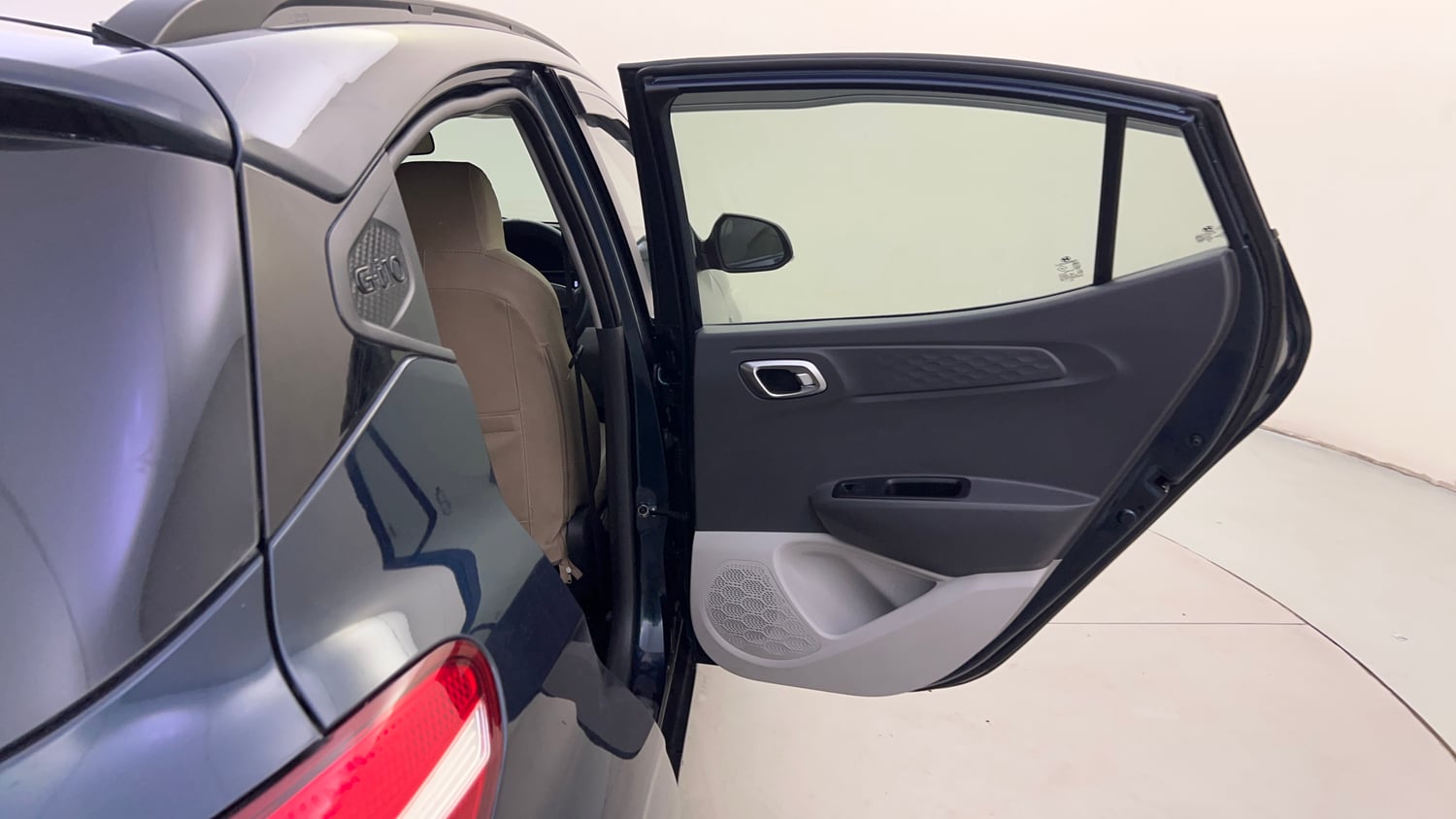 Used 2021 Hyundai Grand i10 Nios Sportz AMT 1.2 CRDi Diesel Automatic interior RIGHT REAR DOOR OPEN VIEW