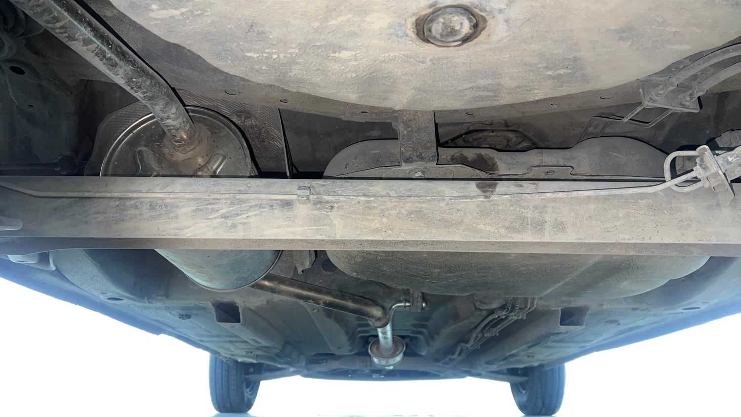 Used 2018 Datsun Redi-GO T (O) Petrol Manual extra REAR UNDERBODY VIEW (TAKEN FROM REAR)