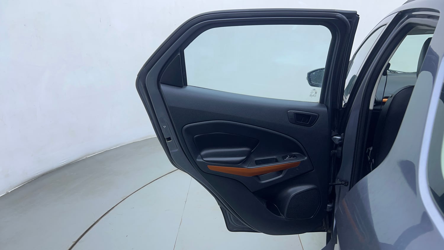 Used 2020 Ford EcoSport S MT 1.5 Ti-VCT Petrol Manual interior LEFT REAR DOOR OPEN VIEW