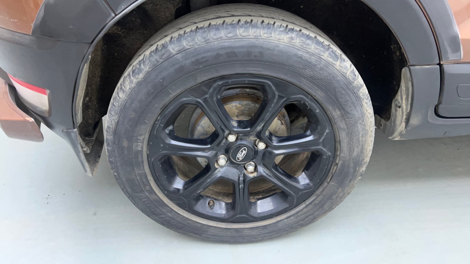 Used 2020 Ford EcoSport Thunder Edition Diesel Diesel Manual tyres RIGHT REAR TYRE RIM VIEW