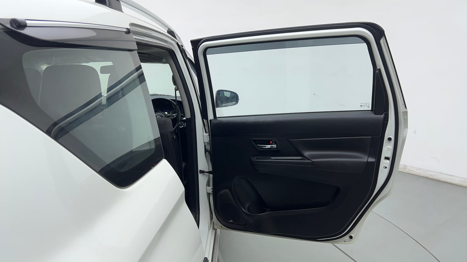 Used 2024 Maruti Suzuki XL6 Zeta MT CNG Cng Manual interior RIGHT REAR DOOR OPEN VIEW