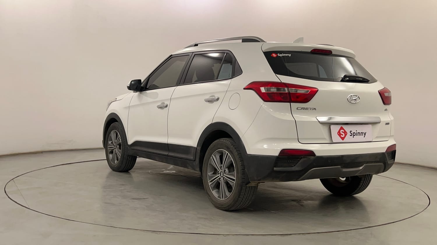 Used 2018 Hyundai Creta SX Plus 1.6 AT CRDI Diesel Automatic exterior LEFT REAR CORNER VIEW