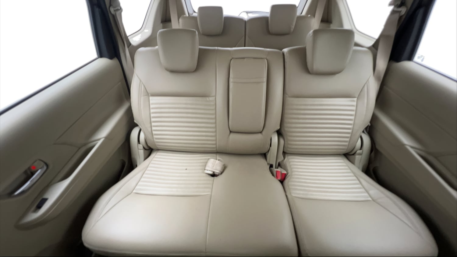 Used 2021 Maruti Suzuki New Ertiga ZXi Plus Petrol Manual interior REAR SEAT CONDITION VIEW