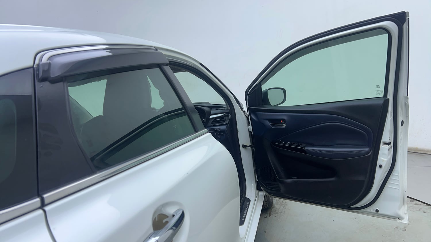 Used 2024 Maruti Suzuki Baleno Alpha MT Petrol Manual interior RIGHT FRONT DOOR OPEN VIEW