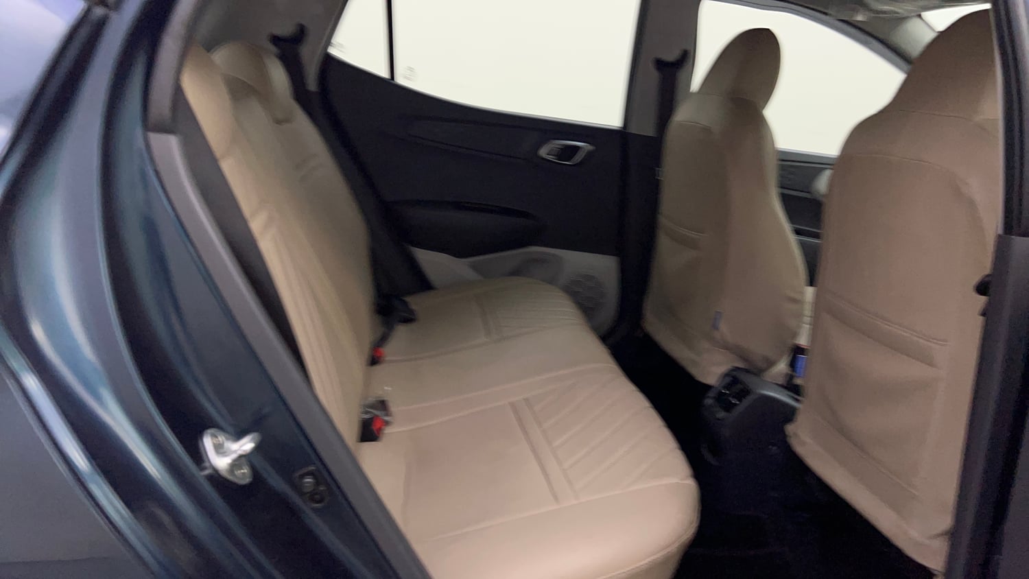 Used 2021 Hyundai Grand i10 Nios Sportz AMT 1.2 CRDi Diesel Automatic interior RIGHT SIDE REAR DOOR CABIN VIEW