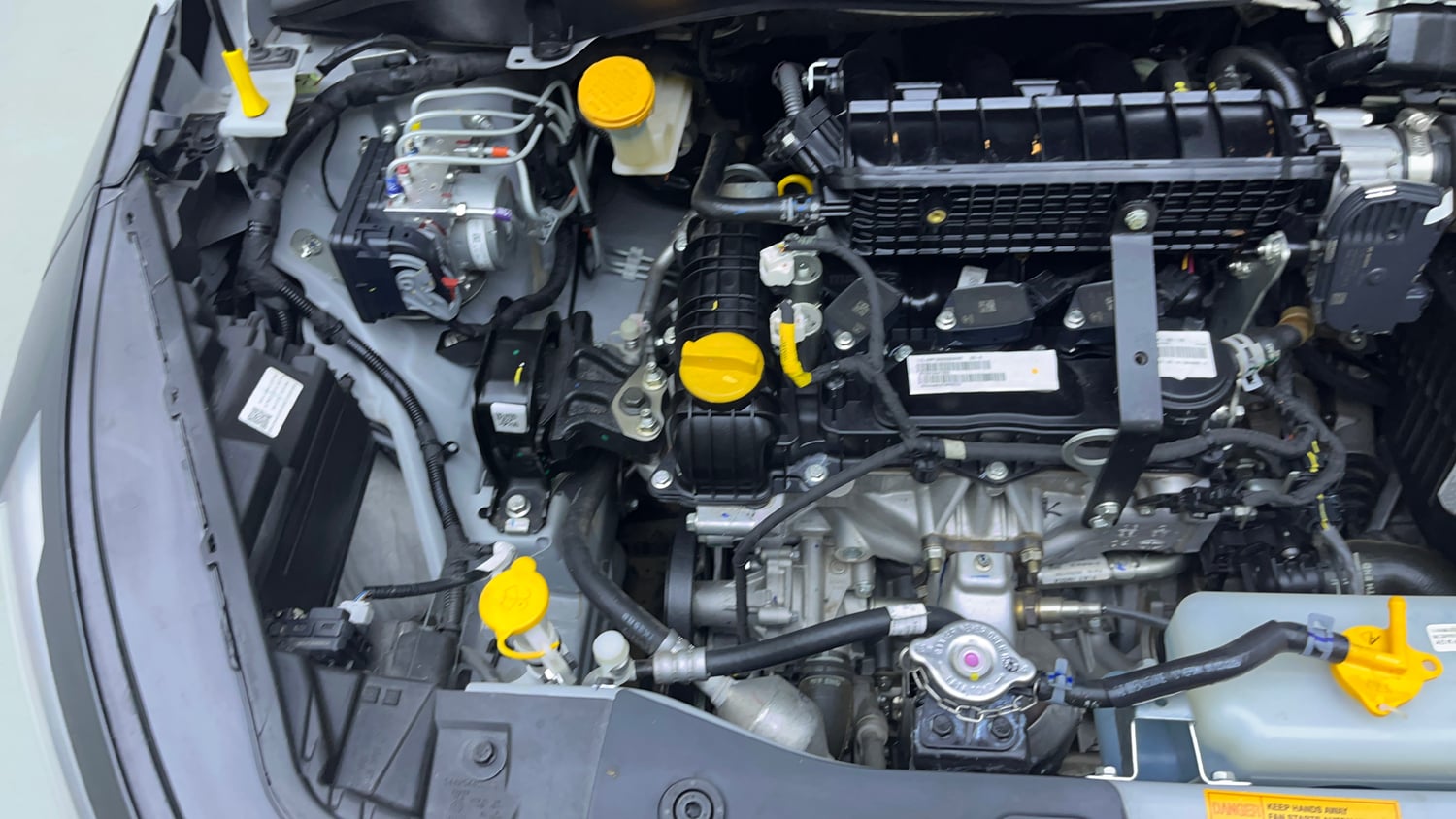 Used 2026 Tata Altroz Creative Petrol 5AMT Petrol Automatic engine ENGINE RIGHT SIDE VIEW