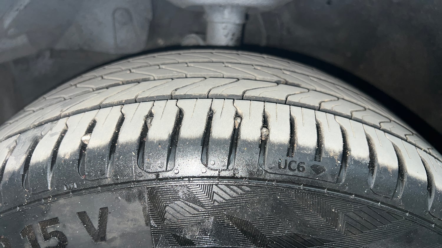 Used 2020 Honda Jazz ZX Petrol Manual tyres LEFT FRONT TYRE TREAD VIEW