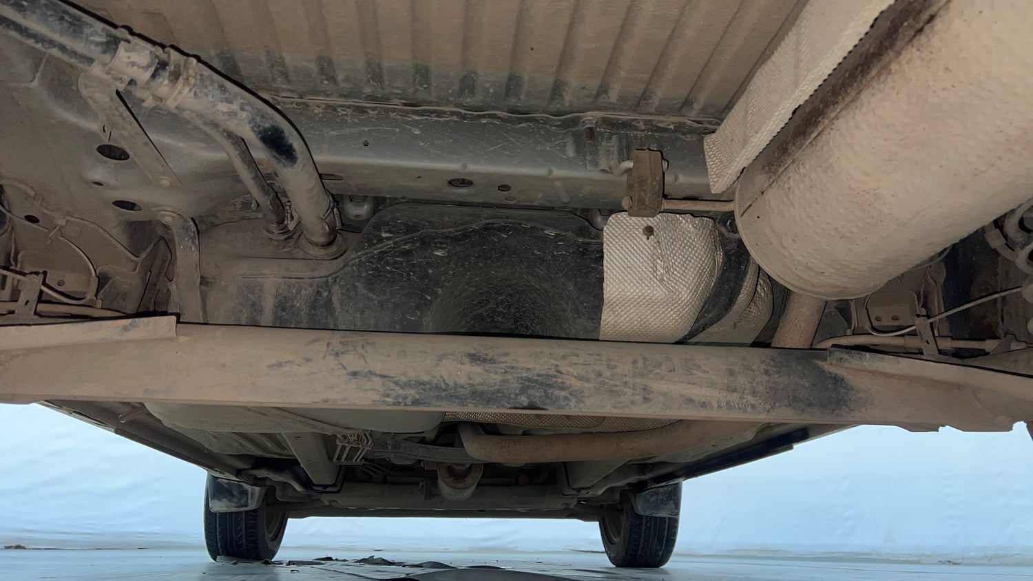 Used 2019 Ford EcoSport Titanium 1.5L Ti-VCT Petrol Manual extra REAR UNDERBODY VIEW (TAKEN FROM REAR)