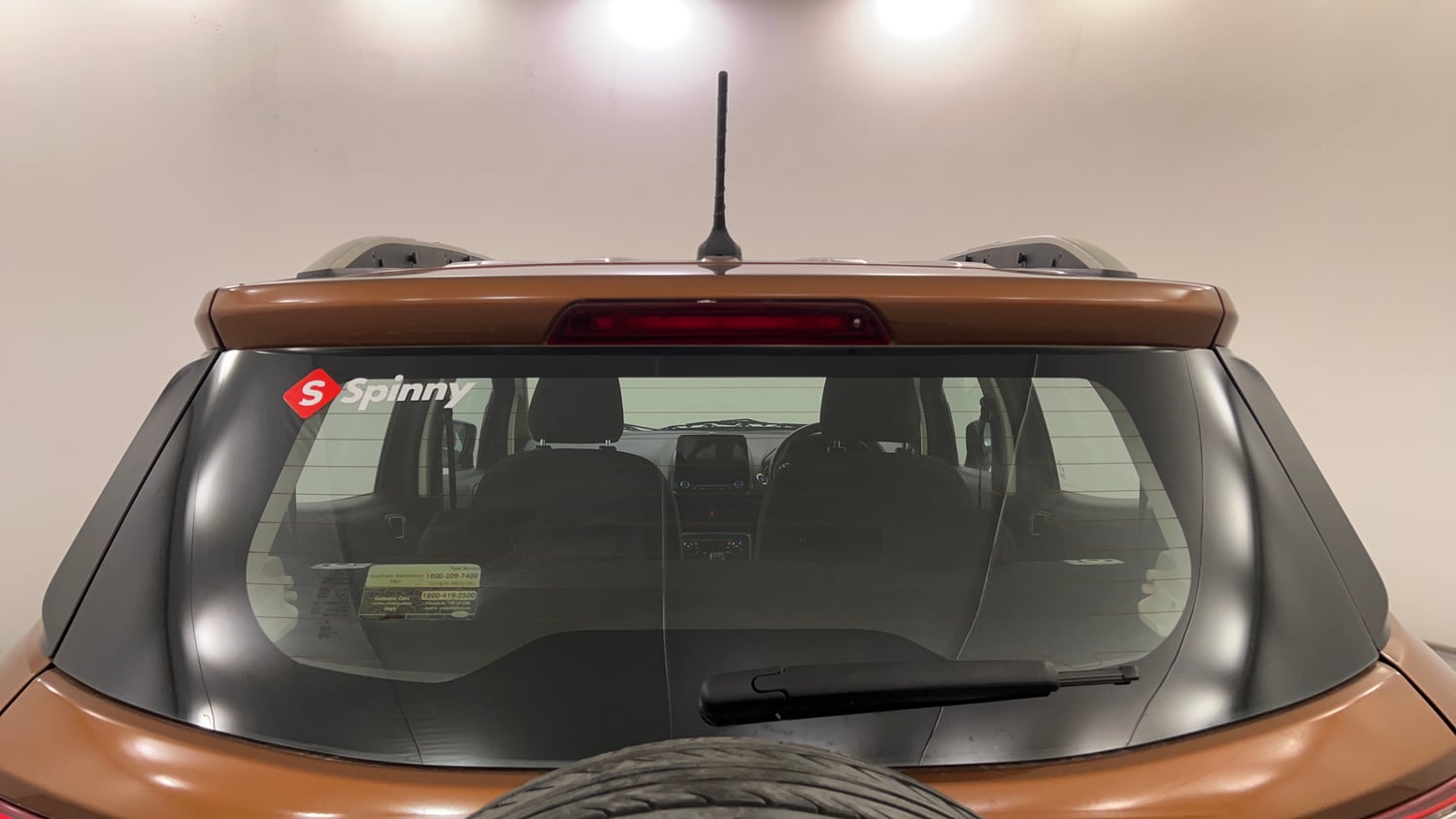 Used 2018 Ford EcoSport Titanium 1.5L Ti-VCT Petrol Manual exterior BACK WINDSHIELD VIEW