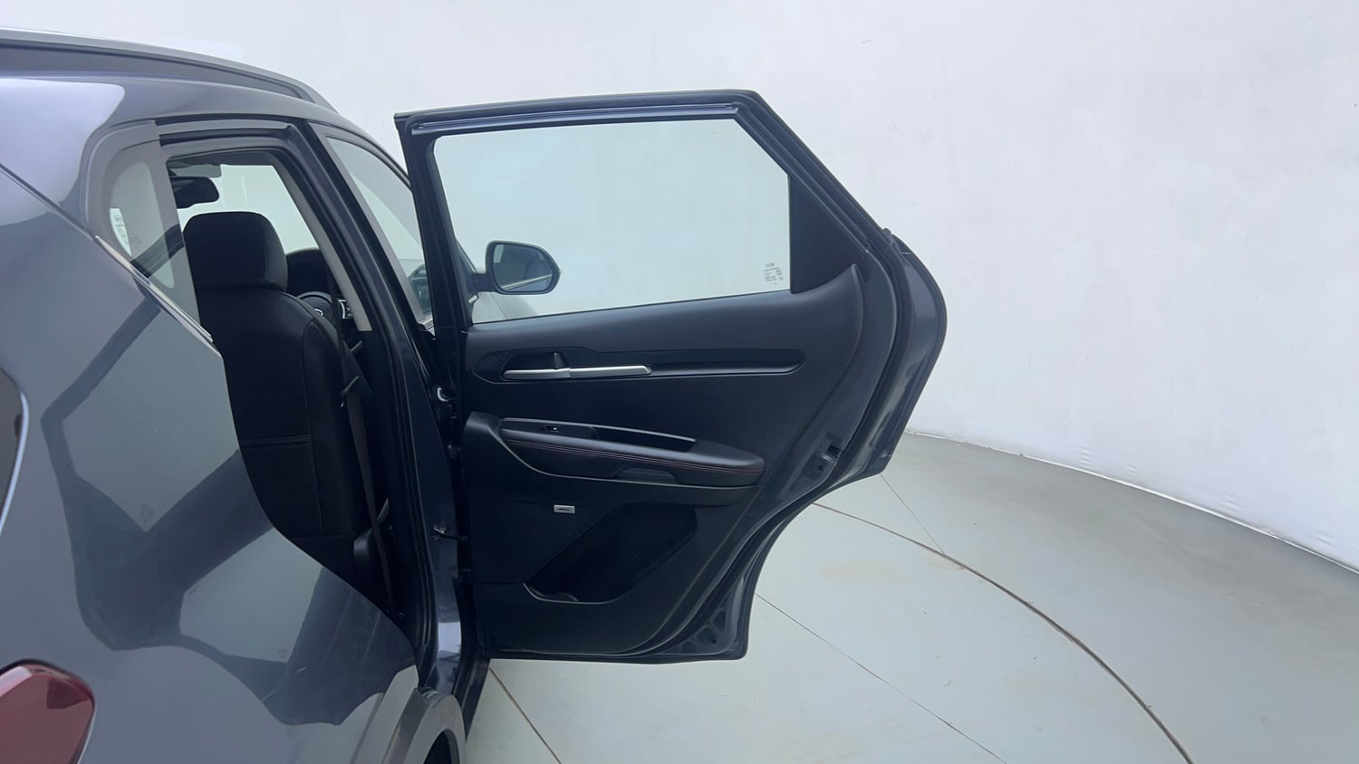 Used 2020 Kia Sonet GTX Plus 1.5 AT Diesel Automatic interior RIGHT REAR DOOR OPEN VIEW
