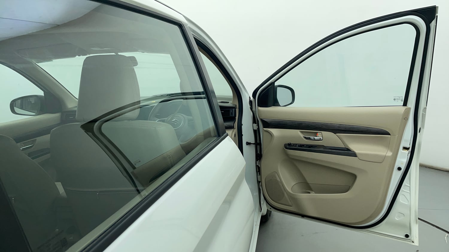 Used 2022 Maruti Suzuki Ertiga ZXi AT Petrol Automatic interior RIGHT FRONT DOOR OPEN VIEW