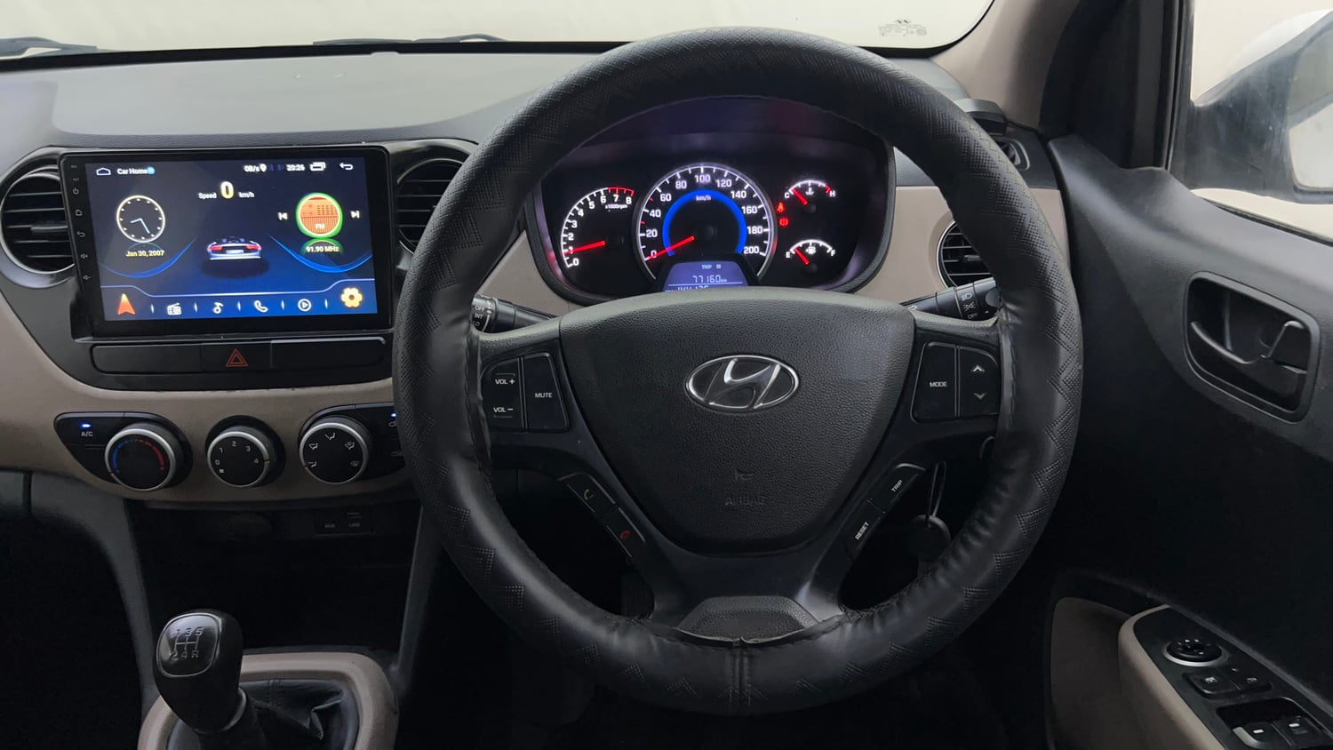 Used 2018 Hyundai Grand i10 Magna 1.2 Kappa VTVT Petrol Manual interior STEERING VIEW