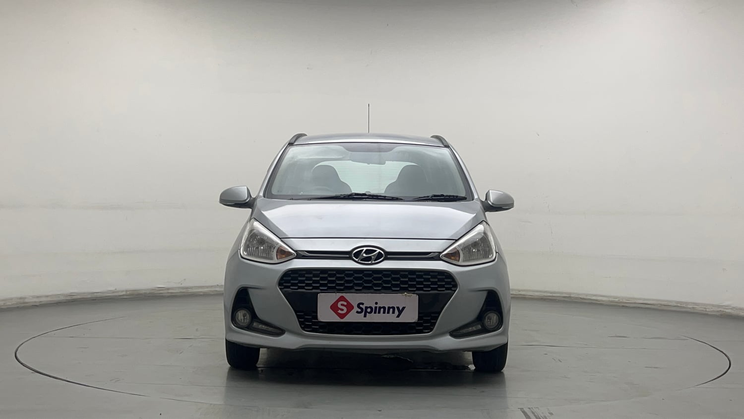 Used 2019 Hyundai Grand i10 Sportz 1.2 Kappa VTVT Petrol Manual exterior FRONT VIEW